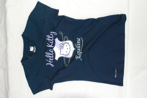 Equiline T-Shirt Heral Hello Kitty navy 8A