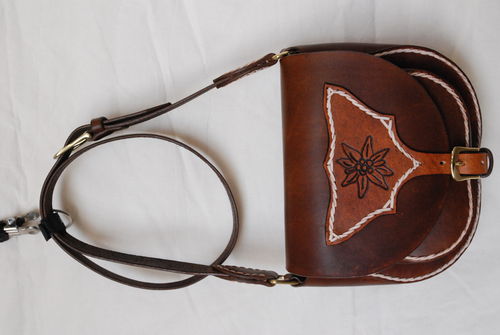 Handmade Handtasche brown